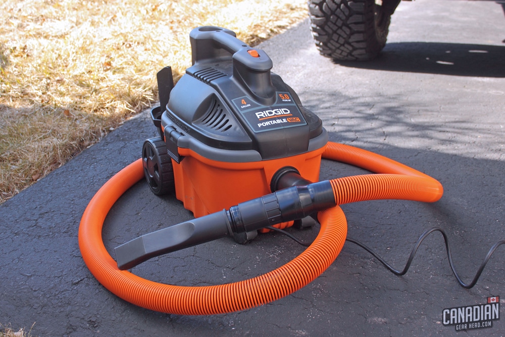 The Best Vacuum For Detailing: Ridgid WD4070 Review