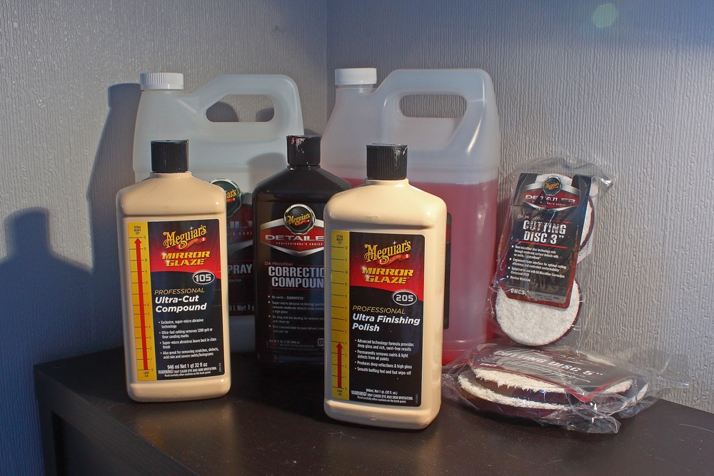 Meguiars professional products